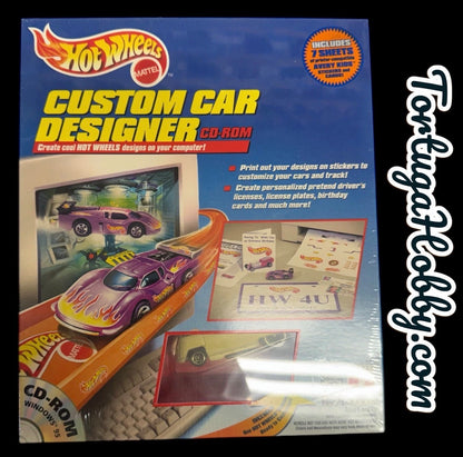 1997 - VW DRAG BUS HOT WHEELS CUSTOM CAR DESIGN SET  SEALED