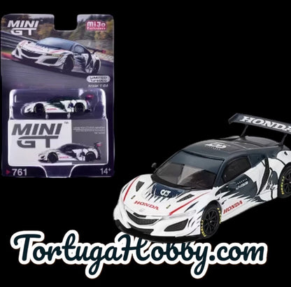 2025 - Honda NSX GT3 EVO #22 Yuki Tsunoda "AlphaTauri" "Red Bull” Mini GT