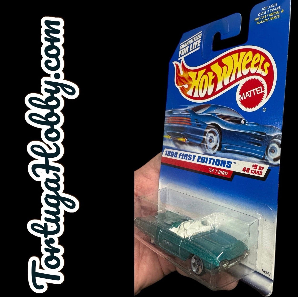 1998 - Hot Wheels - 1998 First Editions - 1963 T-Bird - #644