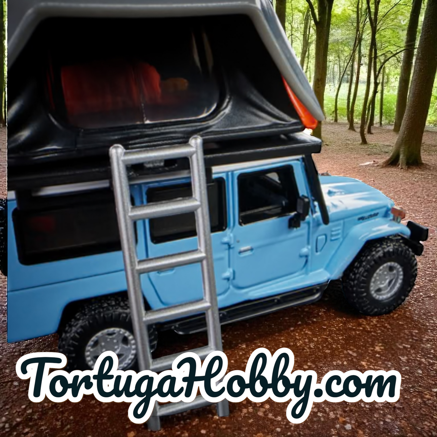 2025 - Hot Wheels - Elite 64 - Mod Shop 1982 Custom Toyota Land Cruiser FJ45
