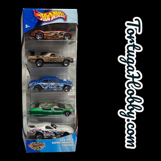 2002 - Hot Wheels 5-Car Gift Pack - Camoflamage