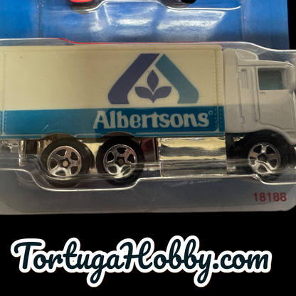 1997 - Hot Wheels - 2 Pack Albertsons Delivery Truck & Eavil Weevil