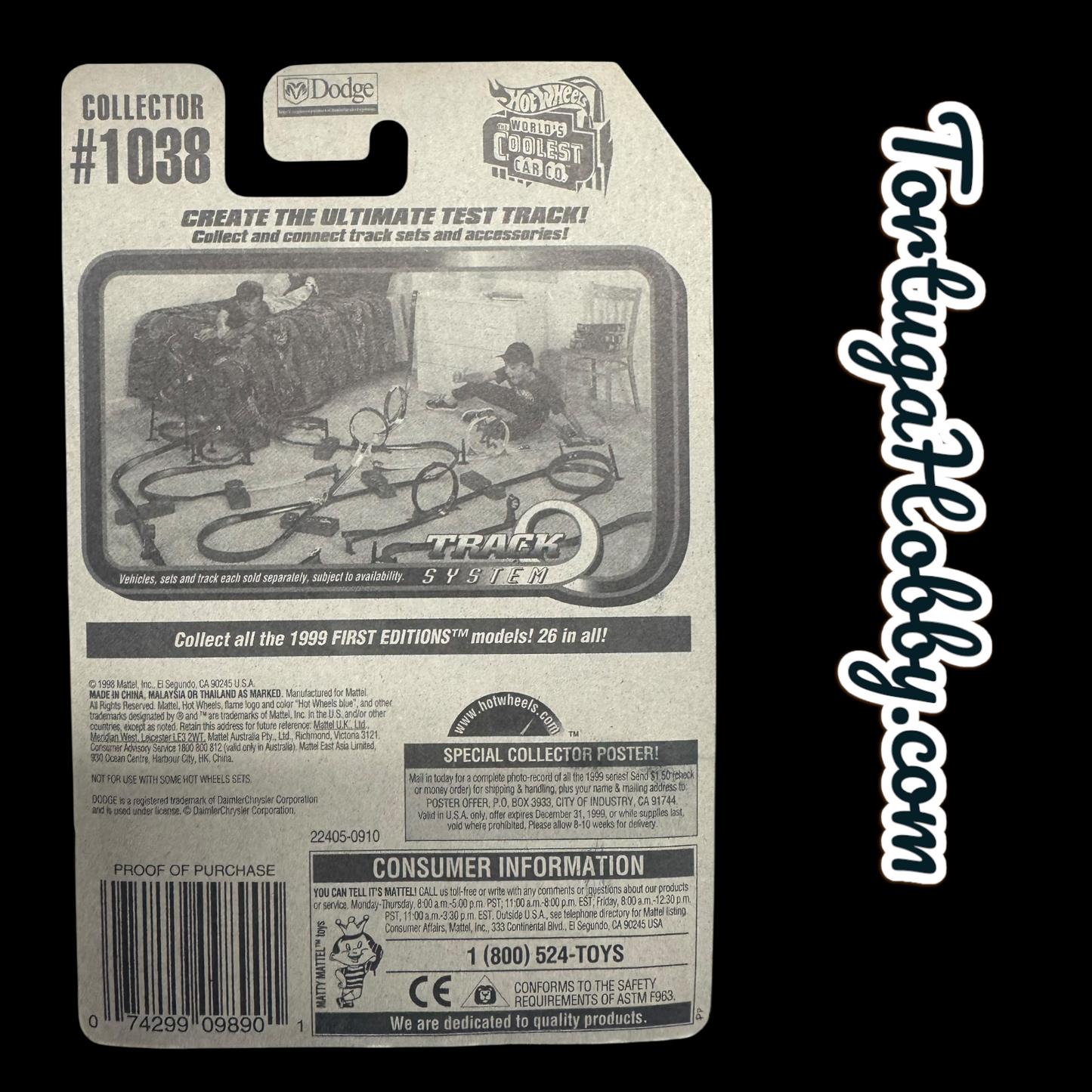 1991 - Hot Wheels - Mainline - Dodge Viper RT - 4 Car Set