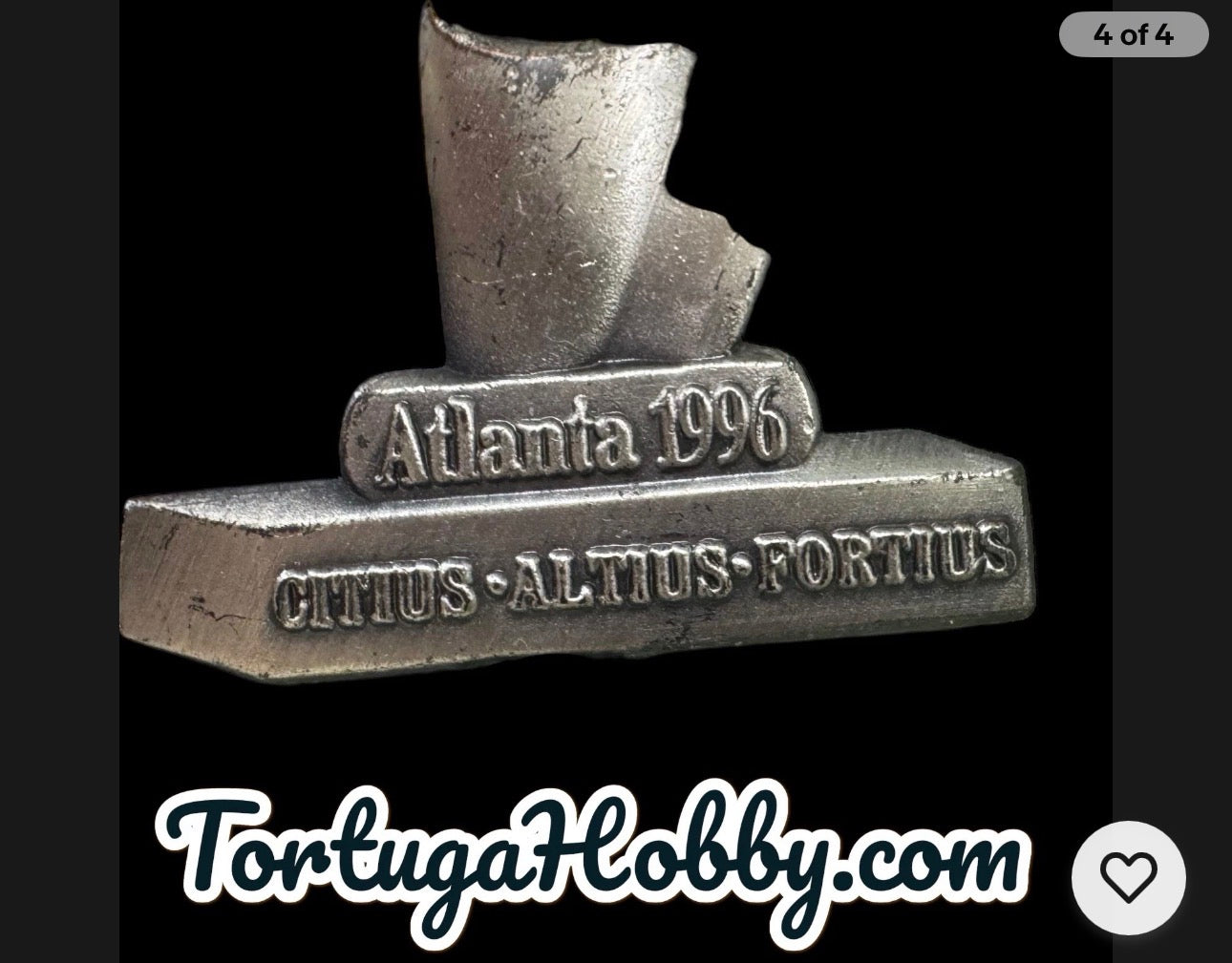 1996 Atlanta Olympics Pin Set. 3 Pin Set