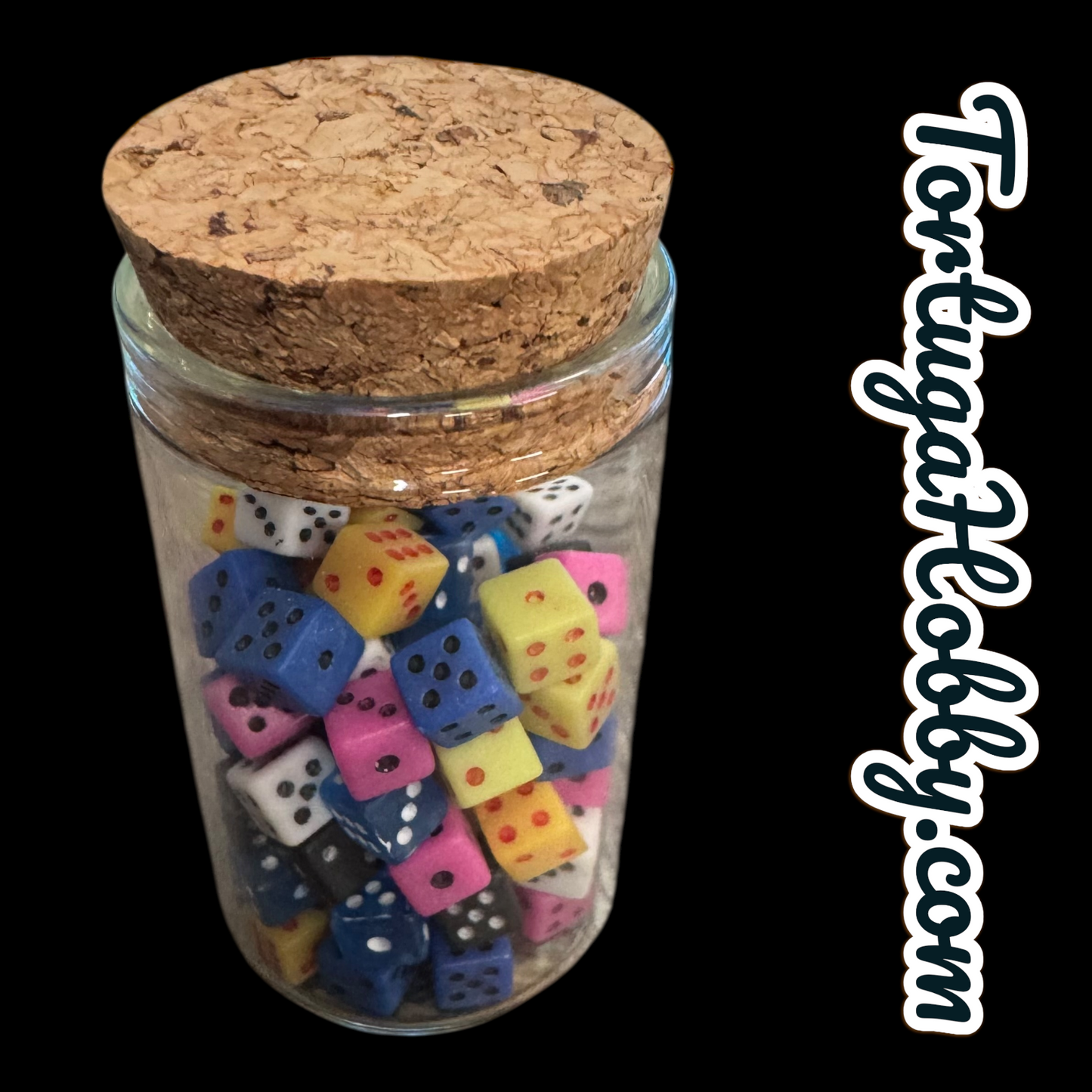 50pc Micro D6 Unique Game Counters - Be Unique At Your Next Game Night