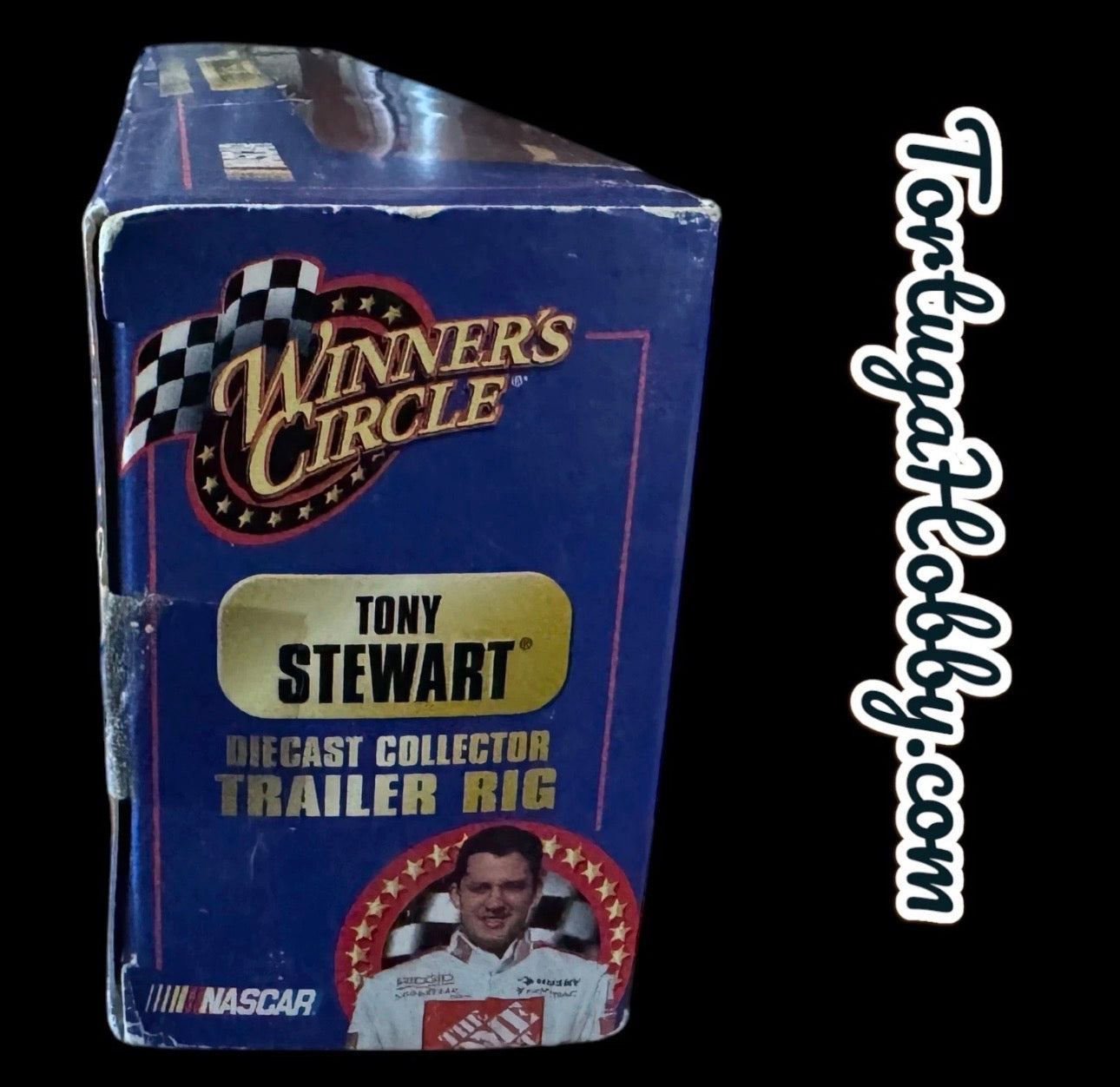2000 WINNERS CIRCLE 1/64 #20 TONY STEWART DIECAST NASCAR TRAILER TRUCK RIG