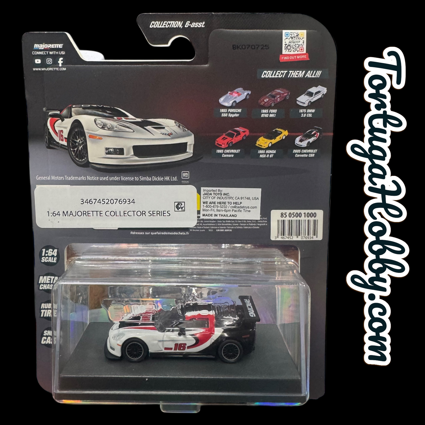 2024 - Majorette - 2005 Chevrolet Corvette C6R - NIB