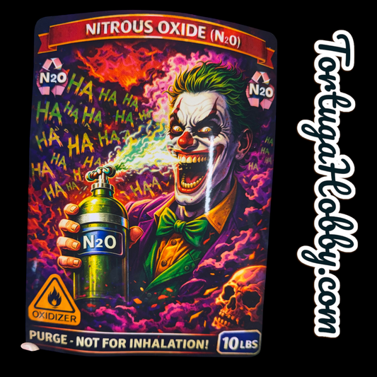 Joker NOS Bottle Nitrous Oxide Racing Label Decals Stickers