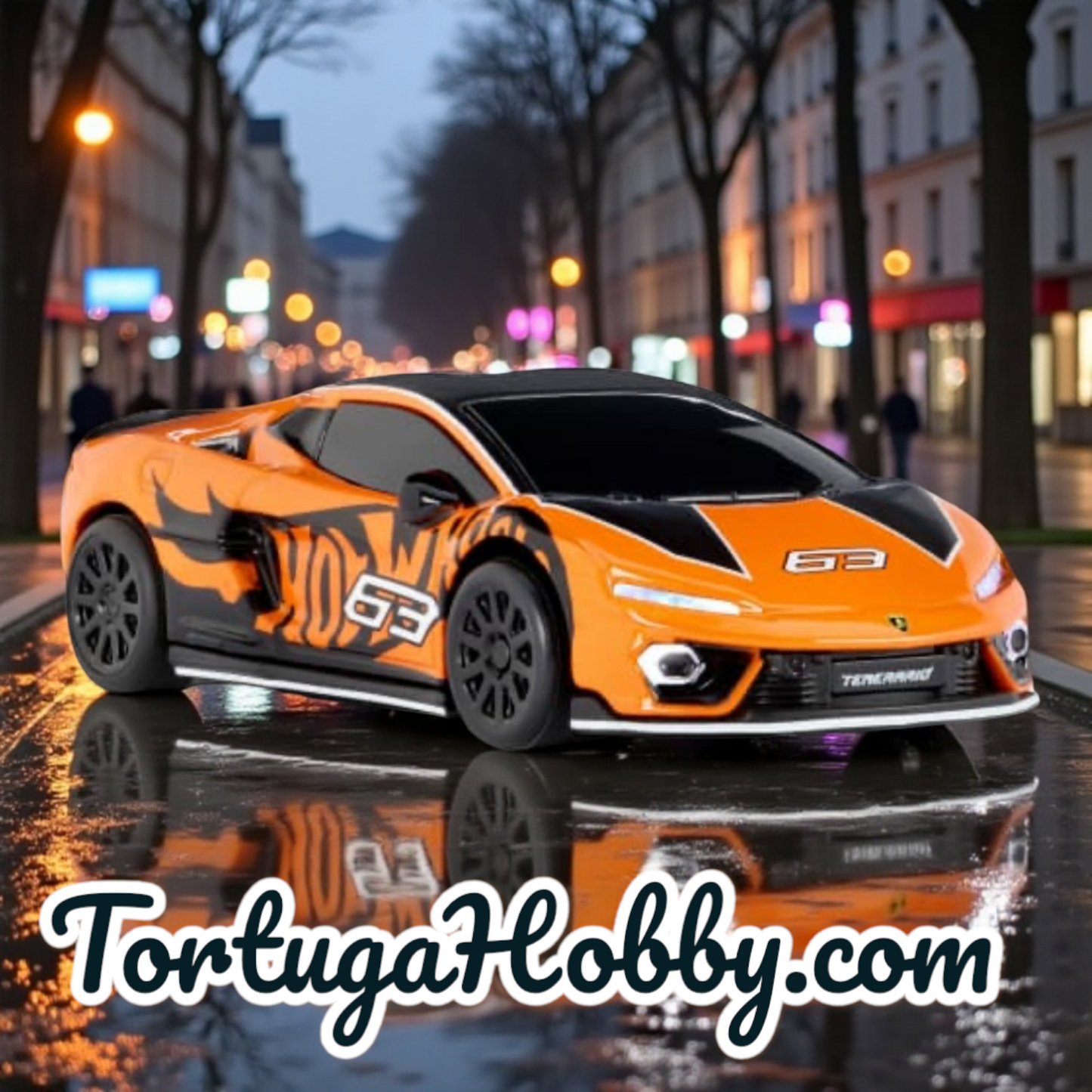 2026 - Hot Wheels RC 1:64 Lamborghini Temerario Alleggerita Orange