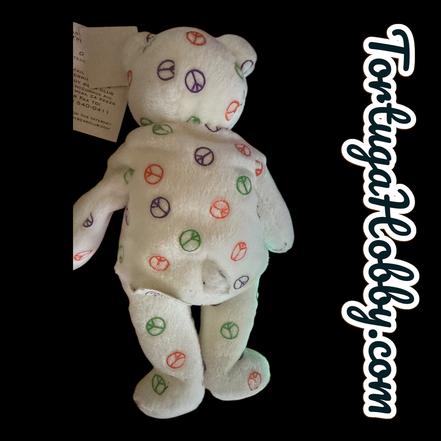 2004 - Hard Rock Café Bear - Louisville - Peace Bear