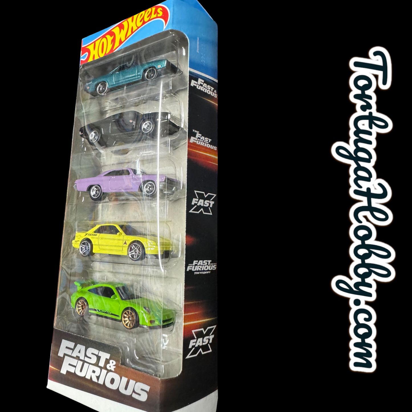 2025 - Hot Wheels - Fast & Furious - 5-Car Pack W Dom’s Charger