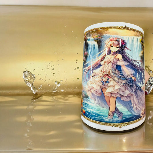 Coffee Cup - Waterfalls Anime Artisan Coffee Mug