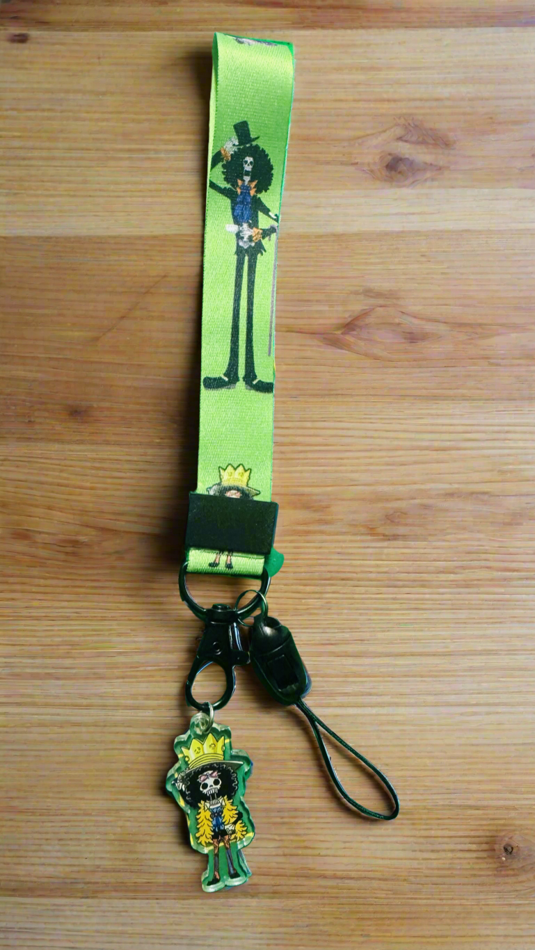 Lanyards - One Piece - Brook Chibi Lanyard & Keychain Gift Set