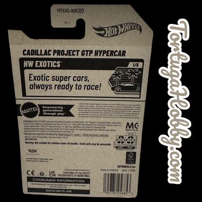 2025 - Mainline Hot Wheels - Cadillac Project GPT Hypercar - 99/250