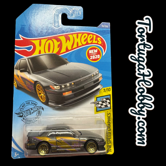 2018 - Hot Wheels - Mainline - Speed Graphics - Nissan Silva S13
