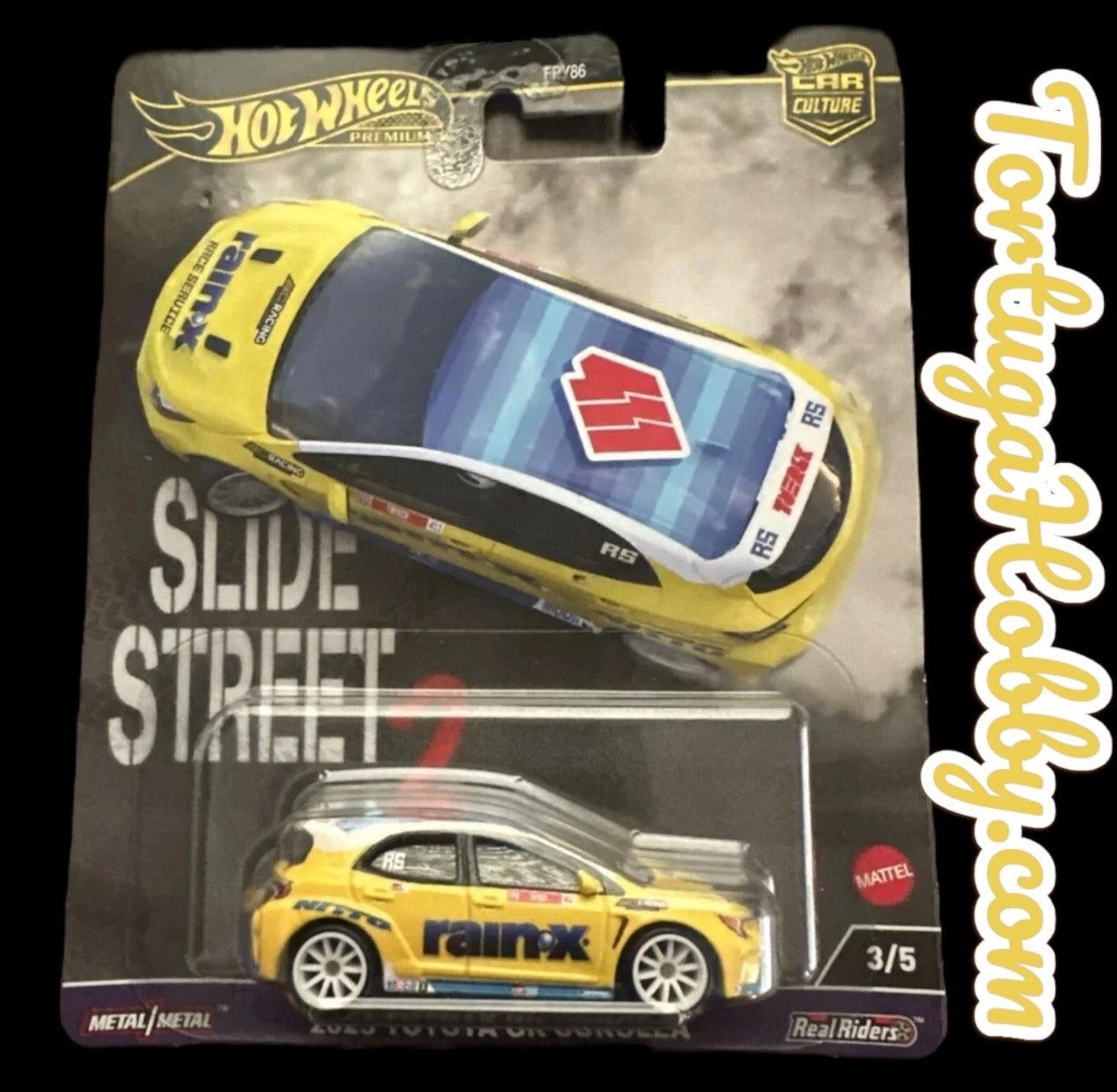 2024 Hot Wheels Premium Car Culture "Slide Street 2" 2023 Toyota GR Corolla