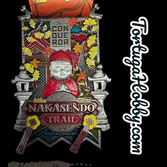 The Conqueror- Nakasendo Trail - High Quality Finishers Medal.