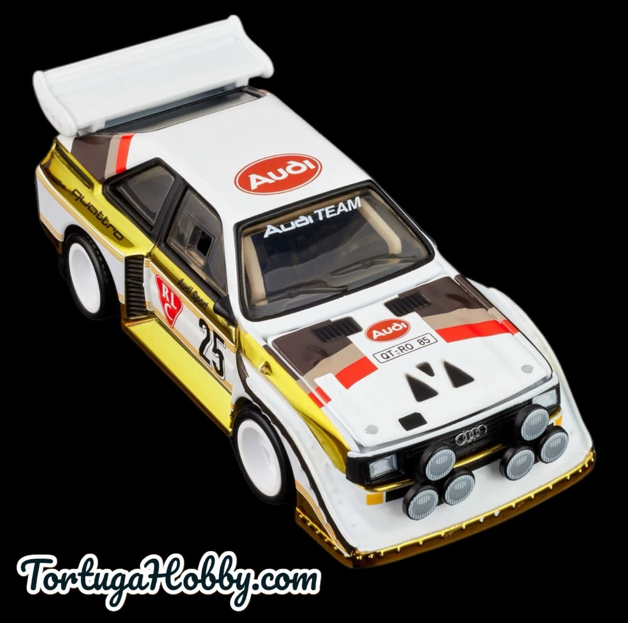 2024 - Redline Club Hot Wheels Collectors 1985 Audi Sport Quattro S1 Yellow