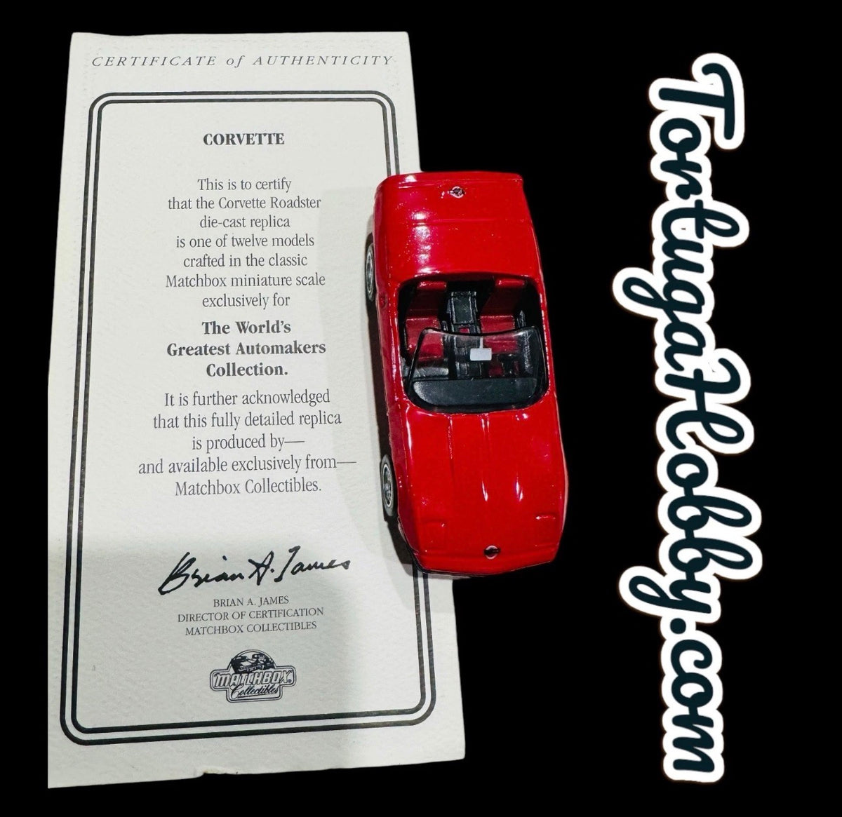Matchbox Collectibles Brian James Certified BMW & CORVETTE. Beautiful Cars NoBox