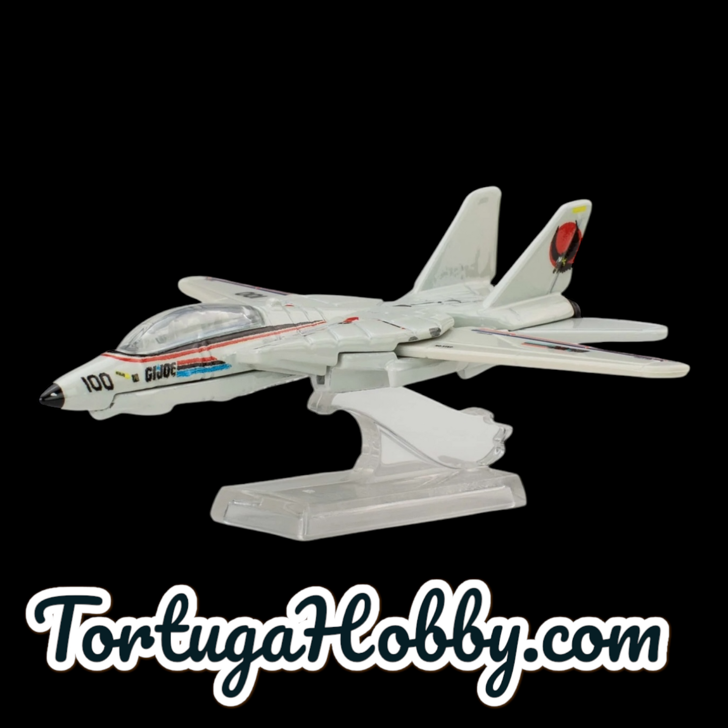 2025 Hot Wheels Premium Pop Culture G.I.JOE Combat Jet Sky Striker (F-14 Tomcat)