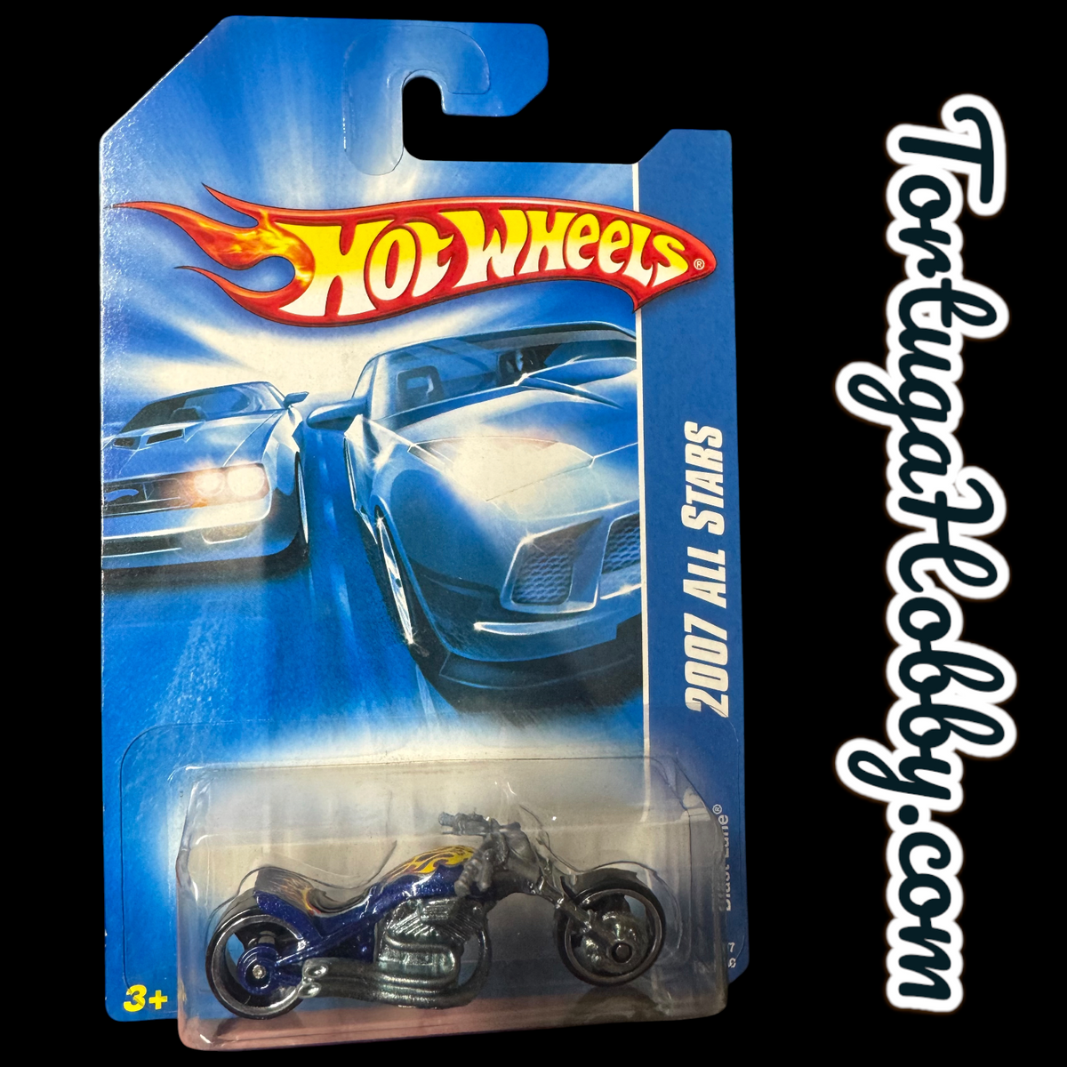 2006 - Hot Wheels - Mainline - Set Of Two Blast Lane Motorcycles