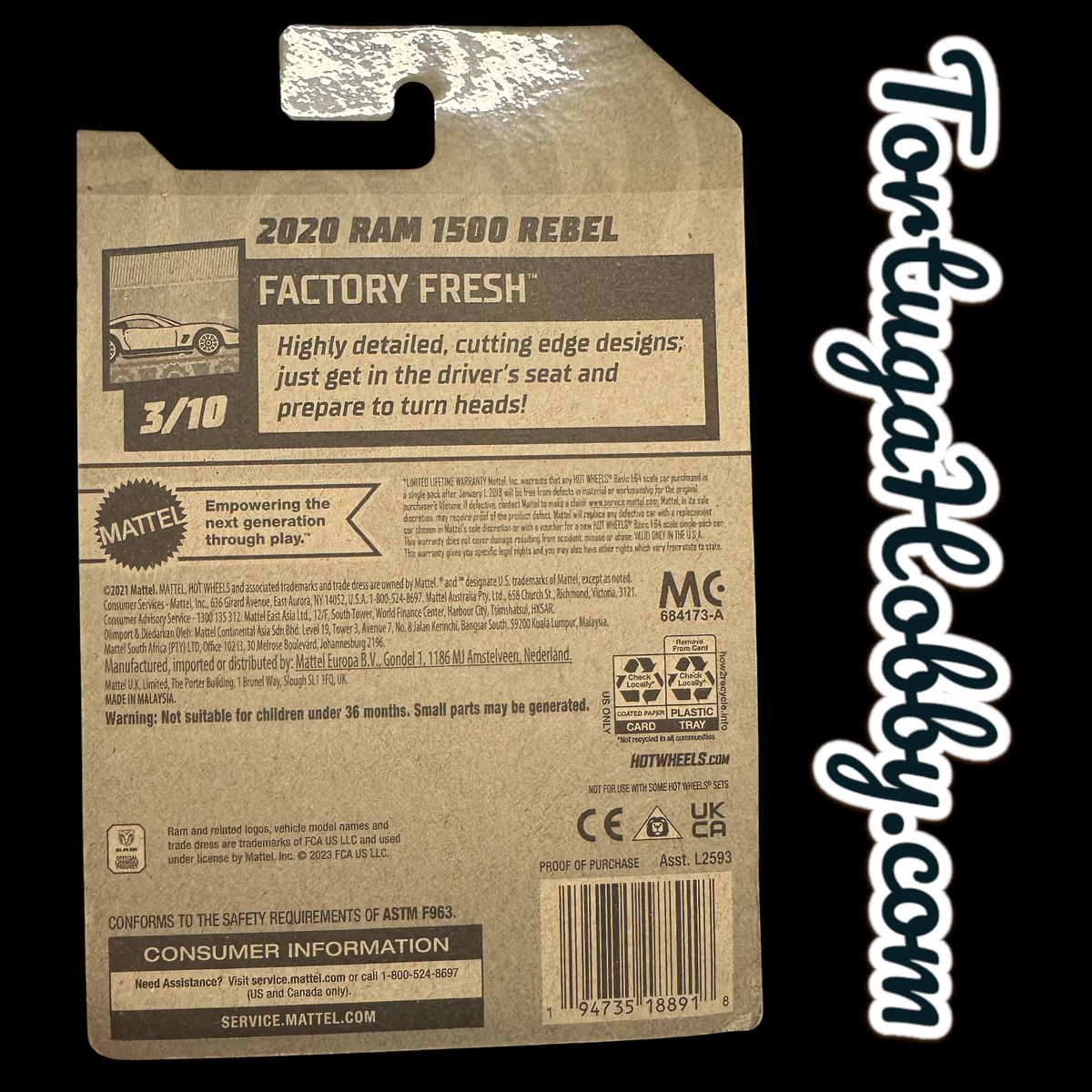 2026 - Hot Wheels - Mainline - 2020 Ram 1500 Rebel