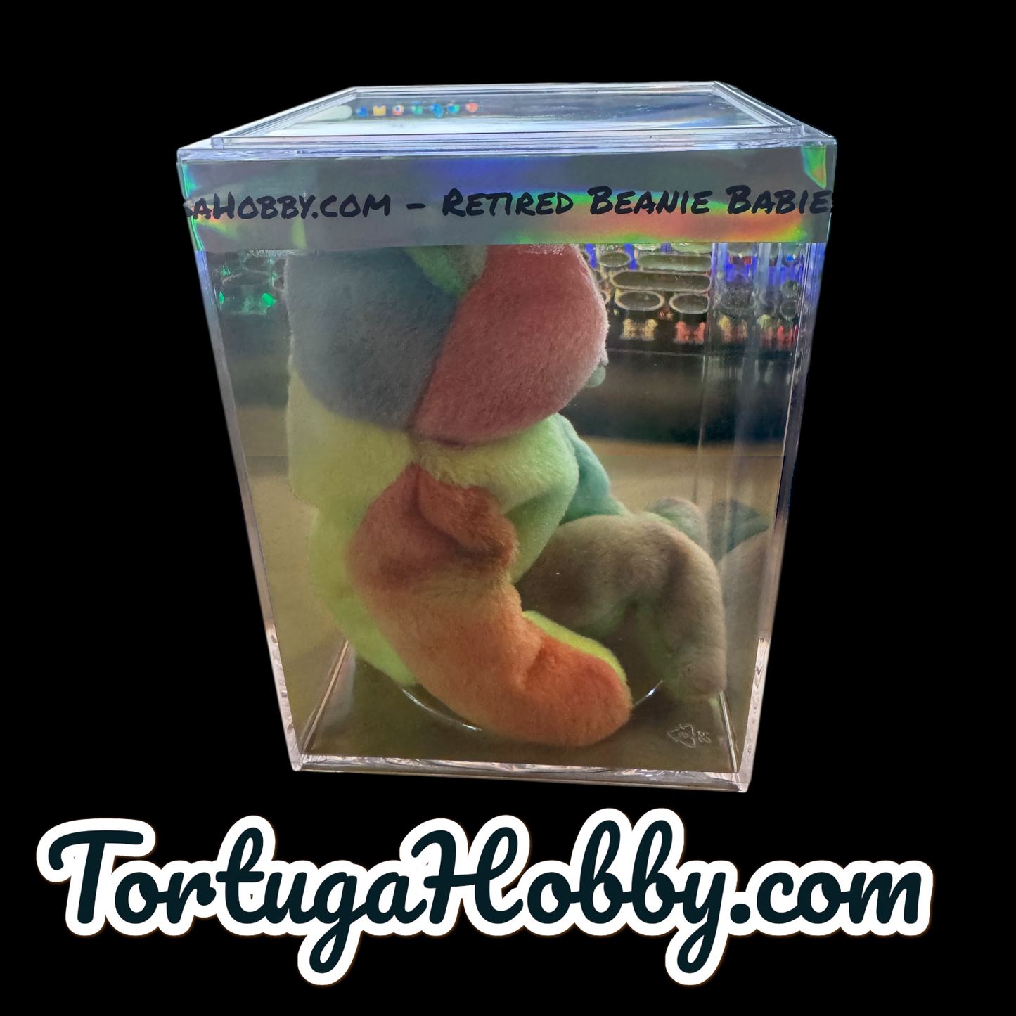 1993 - Ty Beanie Baby: Garcia Bear  - Errors Listed For Accuracy - PVC PELLETS