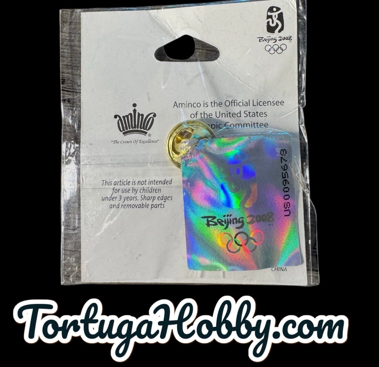 2008 Beijing Official Olympic Pin - Soccer