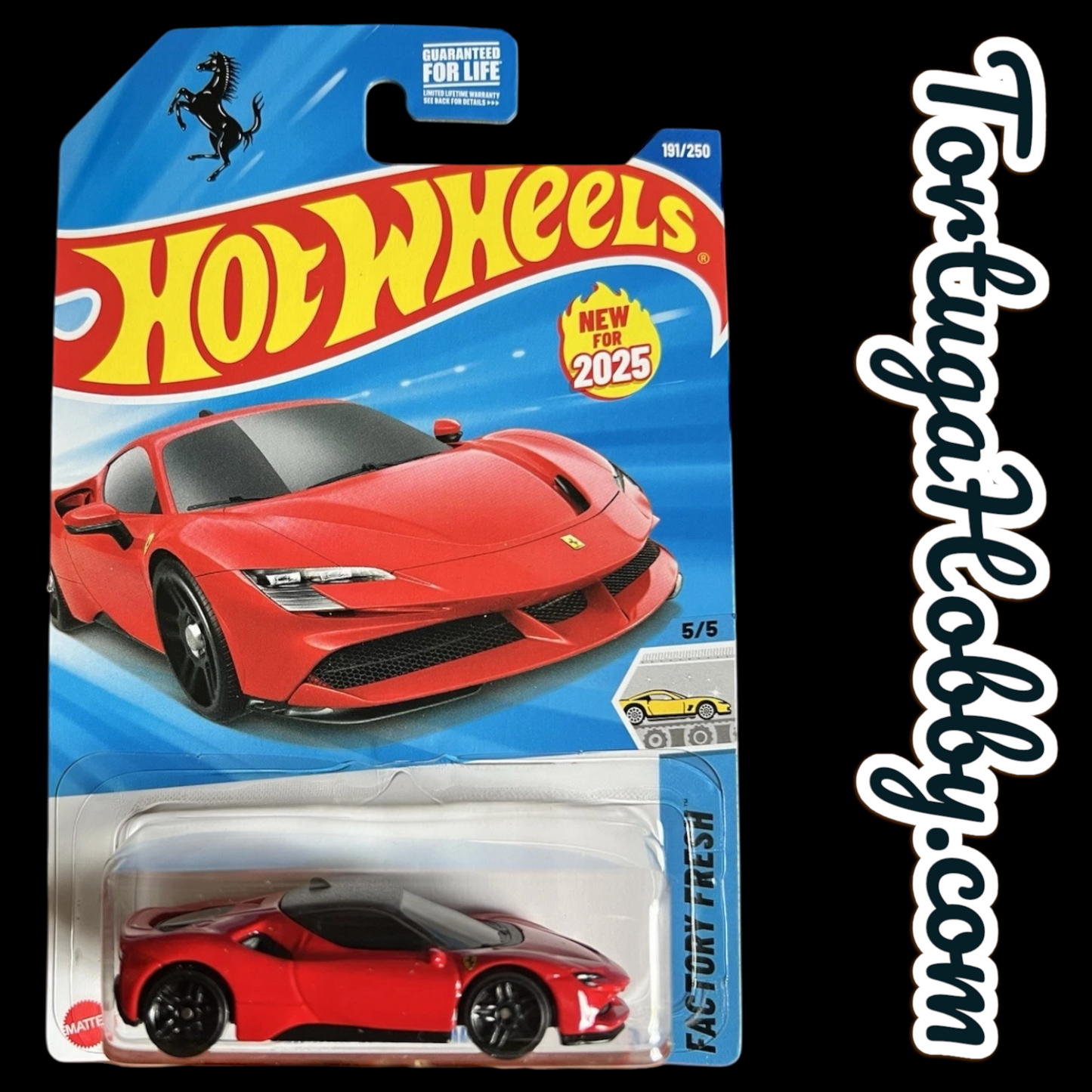 2025 Hot Wheels Mainline - Ferrari SF90 Stradale 191/250