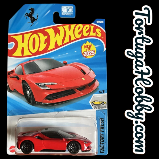 2025 Hot Wheels Mainline - Ferrari SF90 Stradale 191/250