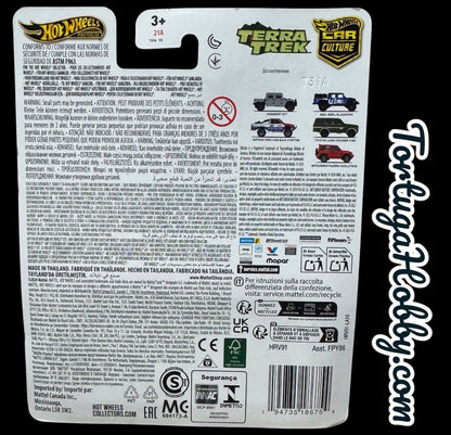 2025 - Hot Wheels 2020 Jeep Gladiator MOPAR Terra Trek FPY86-961