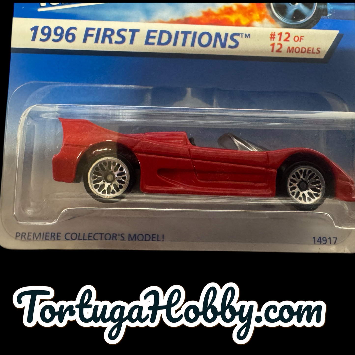 1996 - Hot Wheels Red Ferrari F50 1996 First Editions #12 of 12 Collector #377
