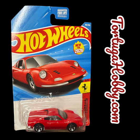 2026 - Hot Wheels - Mainline - Ferrari Dino 206 GT