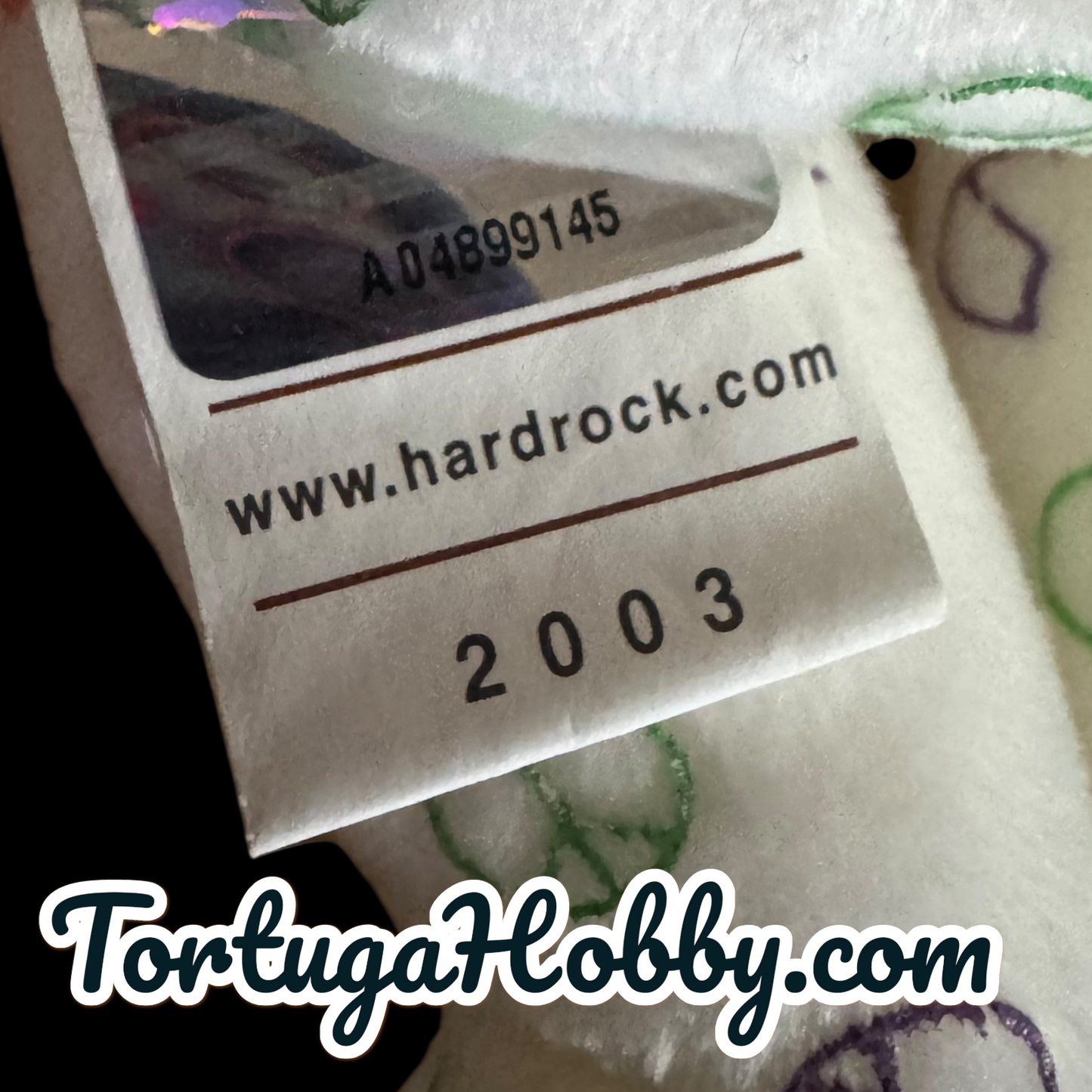 2003 - Hard Rock Café Bear - Boston - Peace Bear