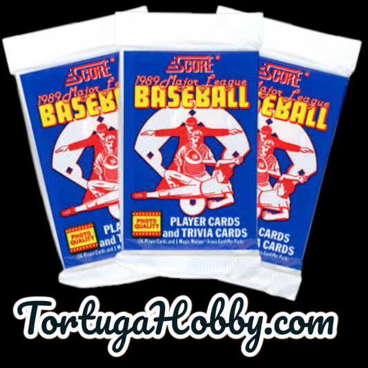 1989 Major League Baseball Packs - 16 Cards Per Pack