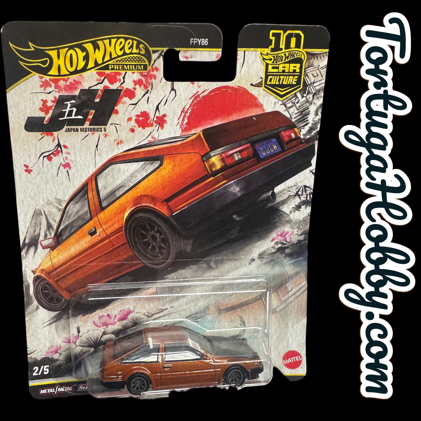 2026  - Hot Wheels Car Culture - P Japan Historics 5 Set of 5 Cars FPY86