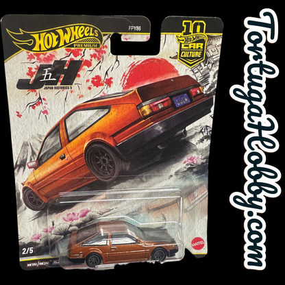 2026  - Hot Wheels Car Culture - P Japan Historics 5 Set of 5 Cars FPY86