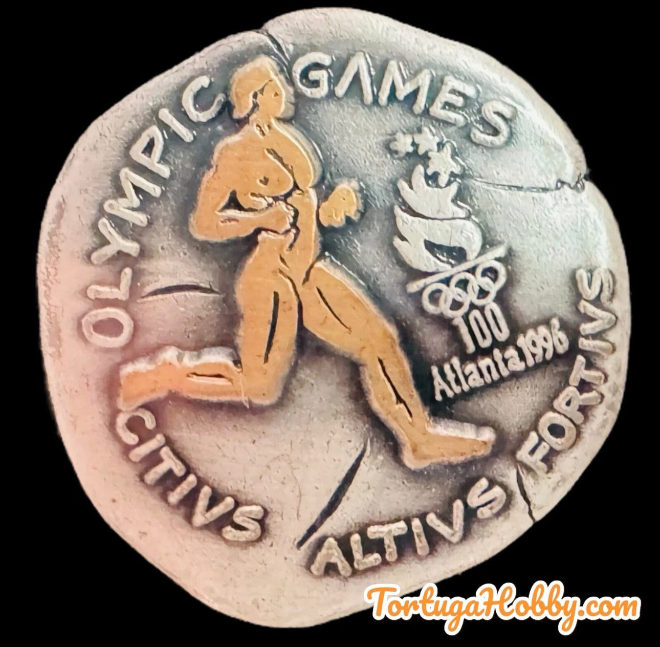 1996 OLYMPIC GAMES ANCIENT GREEK PIN SET - Almost 30 Years Old. Rare Find!