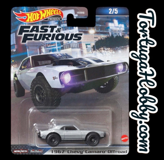 2023 - Hot Wheels - Premium Car Culture - Fast & Furious - 1967 Chevy Camaro