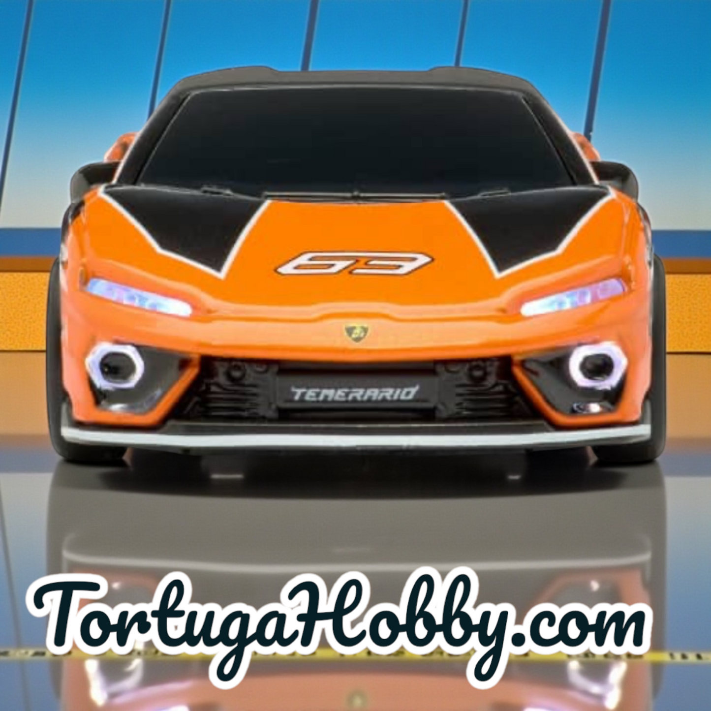 2026 - Hot Wheels RC 1:64 Lamborghini Temerario Alleggerita Orange