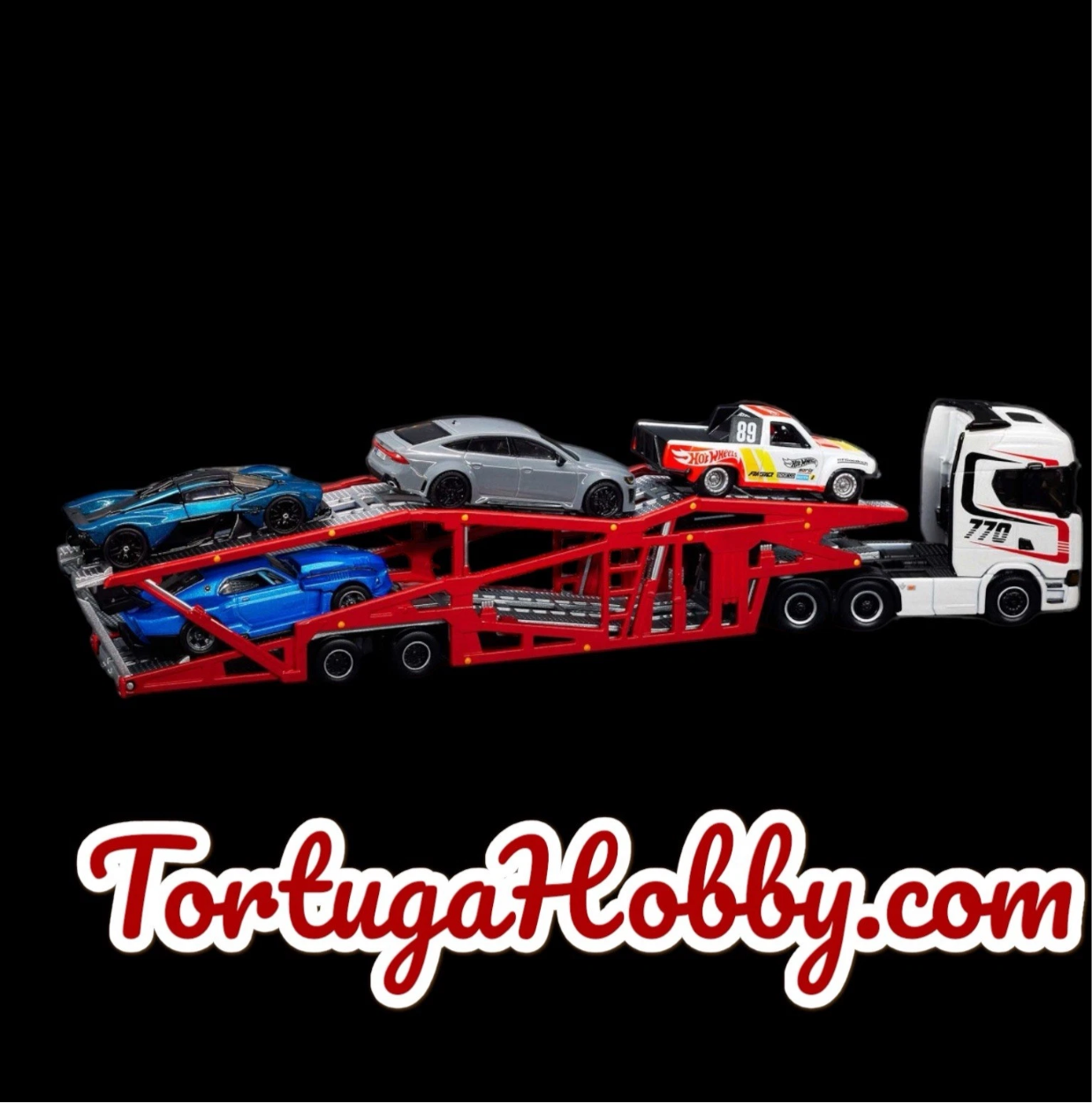 2025 Hot Wheels Collectors - Elite 64 - Scania 770 S Car Hauler