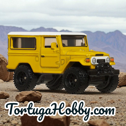 2024 - HOT WHEELS - Boulevard - Toyota Land Cruiser Fj43 Yellow