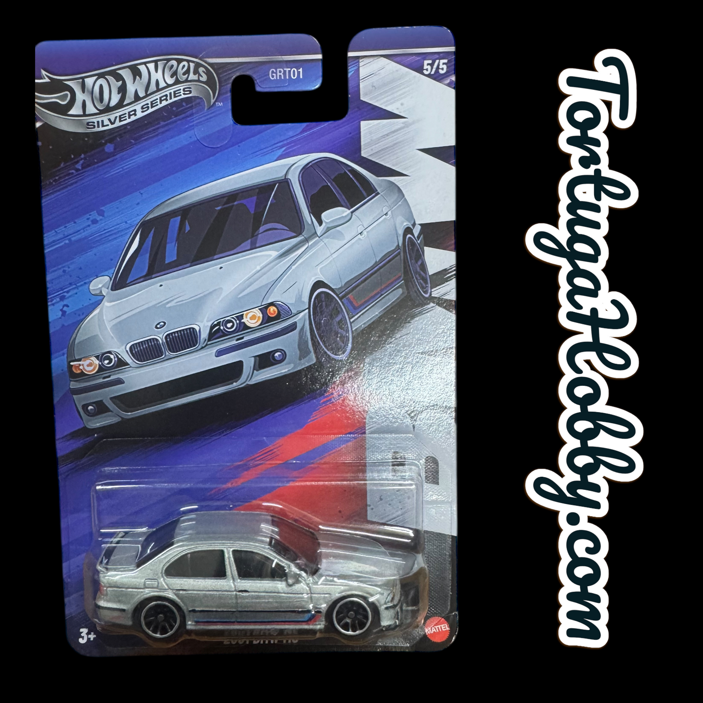 2025 - Hot Wheels Silver Series BMW Themed Set of 5 M1, M2, M3, M4, M5
