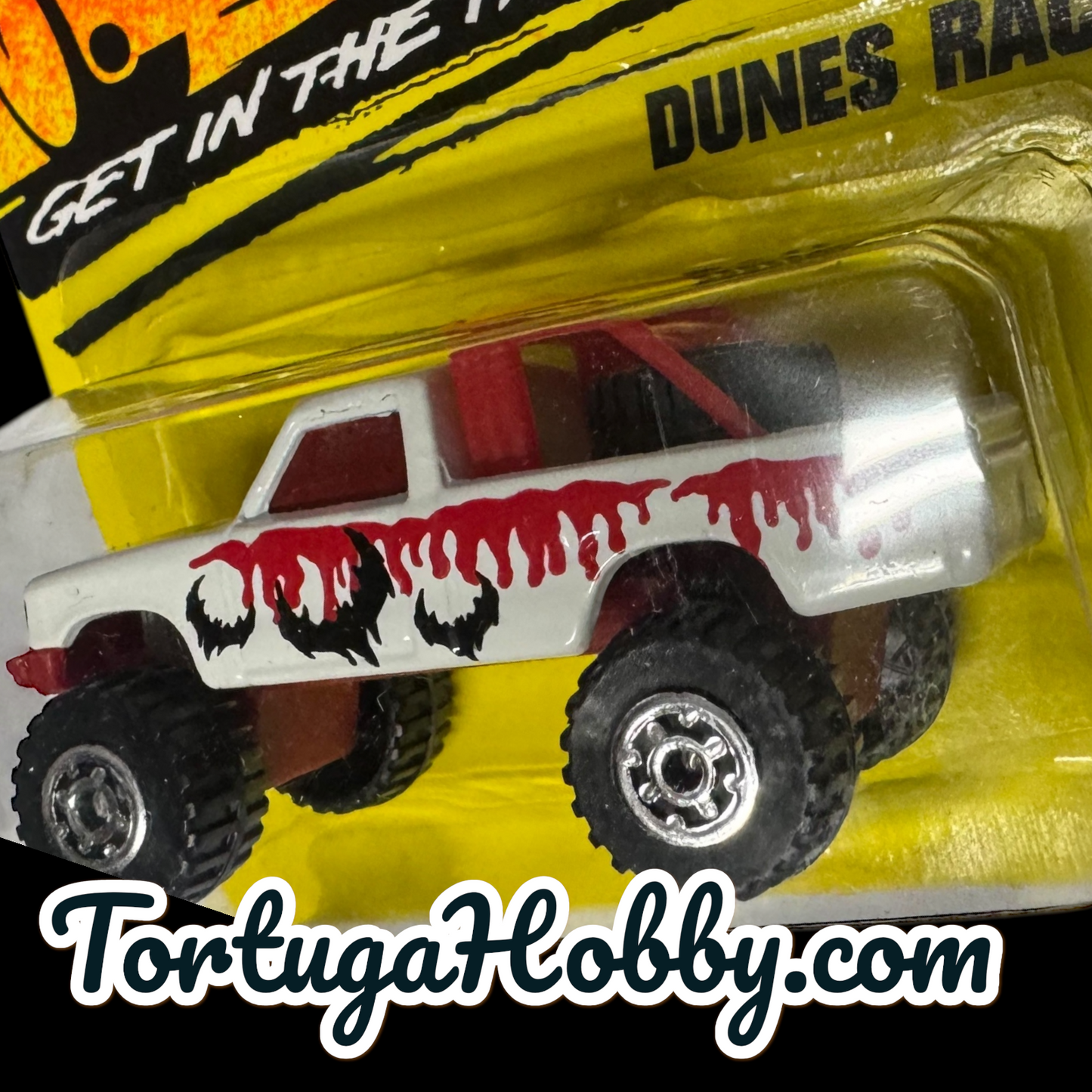 1996 - Matchbox Dunes Racer 4x4 Open Back Pickup Truck #76, 1/64