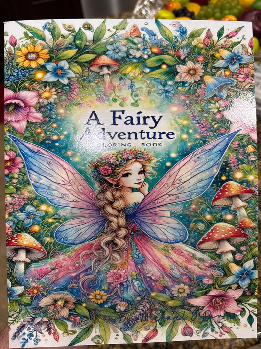 A Fairy Adventure - Adult Coloring Book