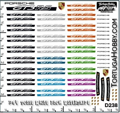 Porsche I - Great for Models, Derby, Dioramas & More