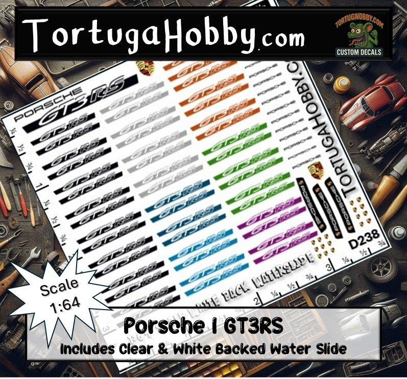 Porsche I - Great for Models, Derby, Dioramas & More