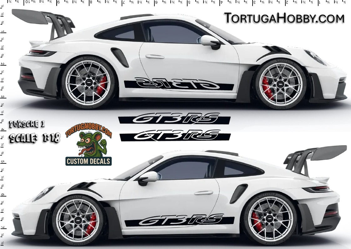 Porsche I - Great for Models, Derby, Dioramas & More