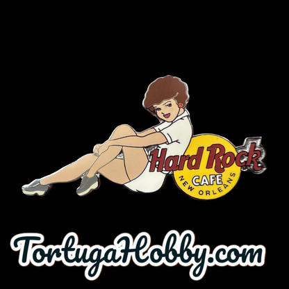 2002 - Hard Rock Cafe - New Orleans 3 Pin Set - Featuring Lobster & Pin-up Girl