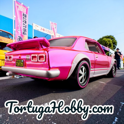 2026 - Hot Wheels RLC Exclusive 1972 Skyline H/T 2000GT-R Pink Spectraflame